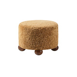 Luupo Ottoman 45cm Sahara Sheepskin