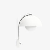 Flower Pot VP8 Wall Lamp (1968) | Matte White
