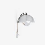 Flower Pot VP8 Wall Lamp (1968) | Chrome