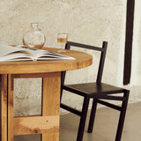 9.5 Chair Black Ash