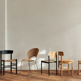 BM61 Cane Seat Dining Chair