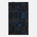 Drivhus Heirloom Wool Throw Blanket Navy