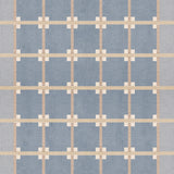 Röllakan Swedish Wool Rug Sky Blue