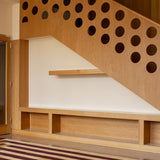 Teklan Labyrinth Rug Mulberry Sand