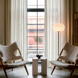 Knitting Lounge Chair Sheepskin