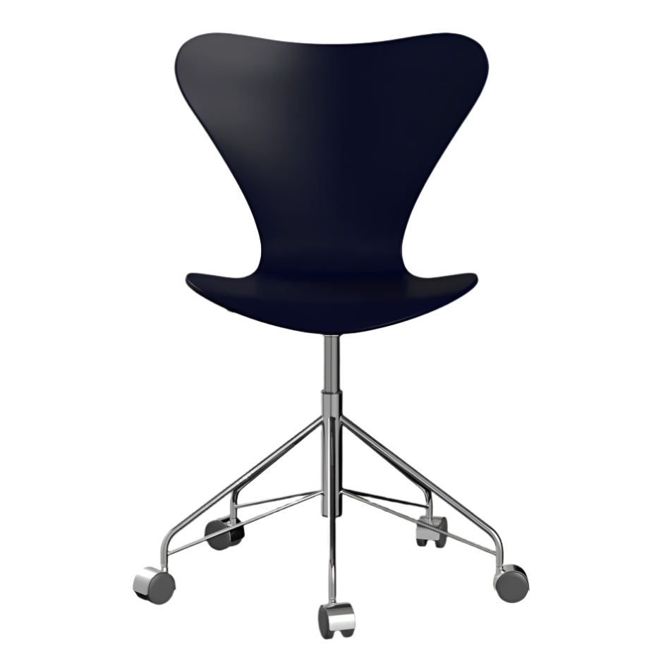 Series 7 Office Chair Unpholstered by Arne Jacobsen
