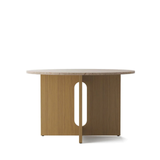 Androgyne Dining Table Round 47" Sandstone Top