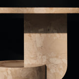 Insert Side Table Marble Stone