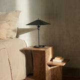 Distinct Side Table (Travertine)