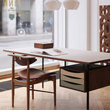 The Finn Juhl Nyhavn Desk with Tray Unit Small