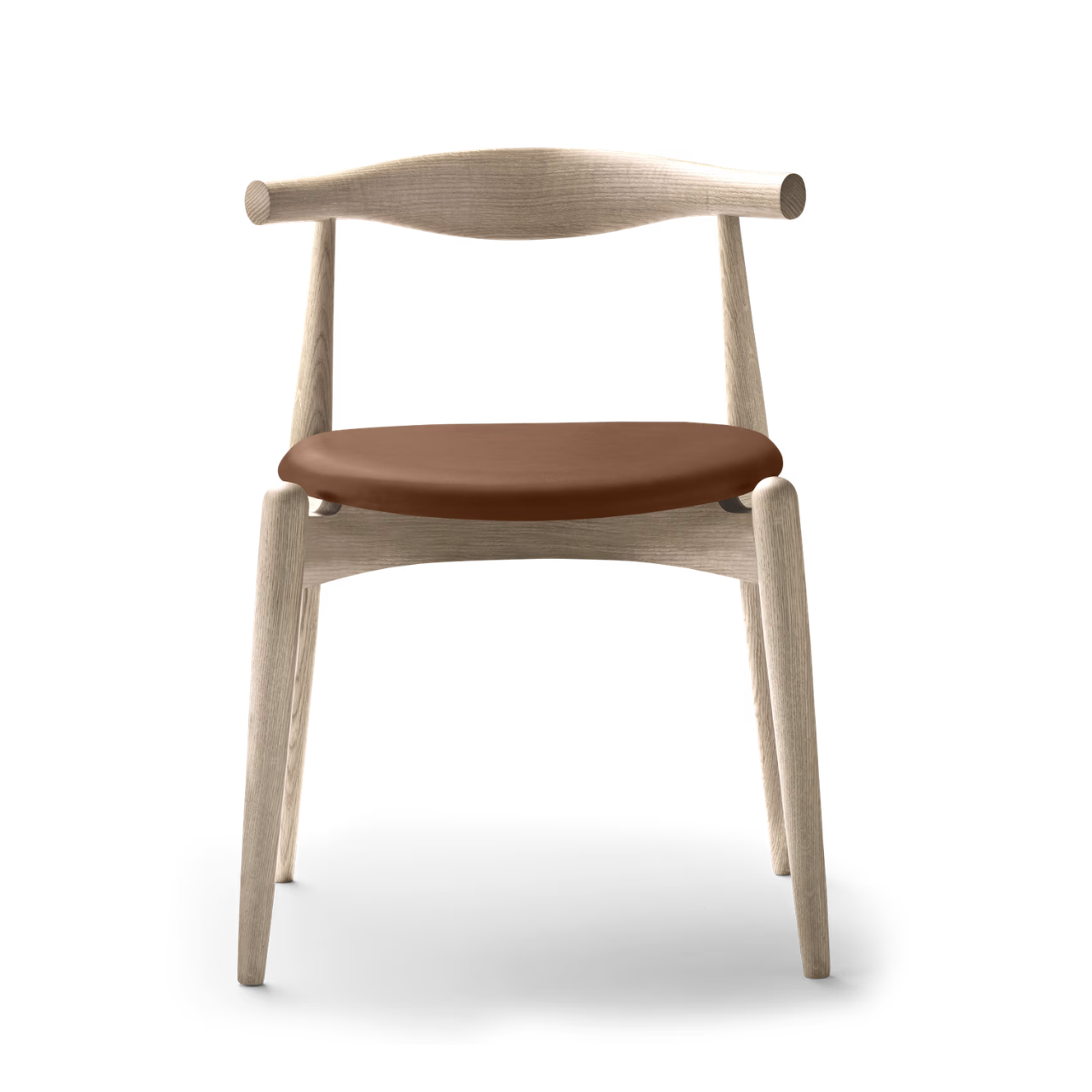 CH20 Elbow Chair Leather Seat