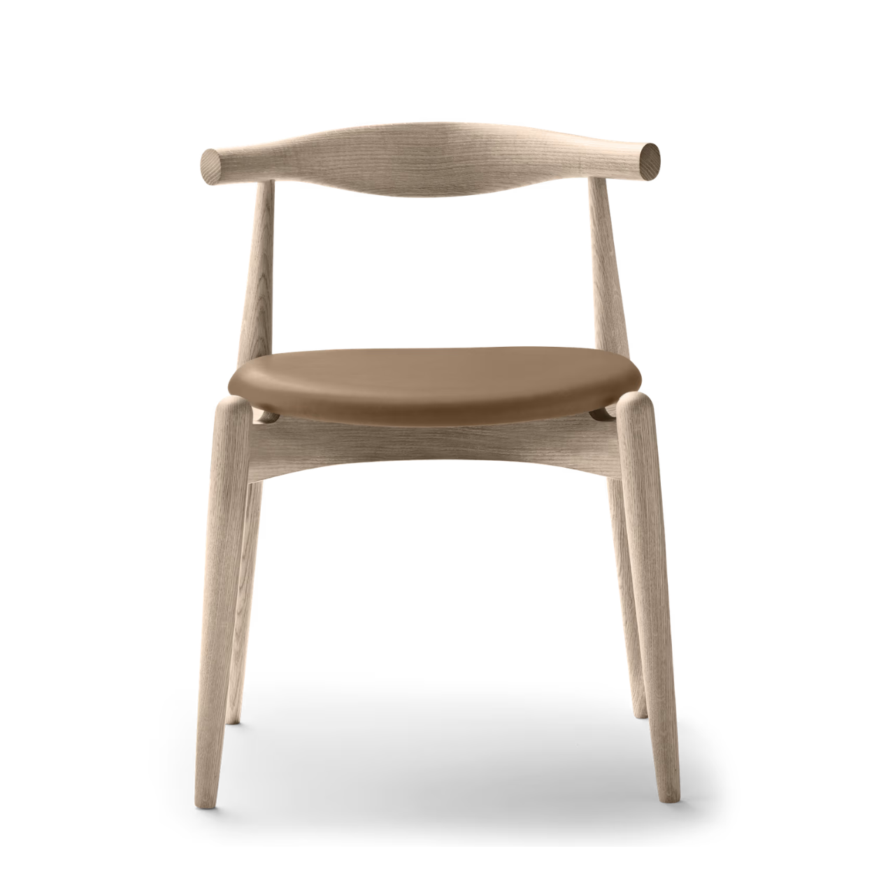 CH20 Elbow Chair Leather Seat