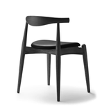 CH20 Elbow Chair Leather Seat