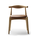 CH20 Elbow Chair Leather Seat