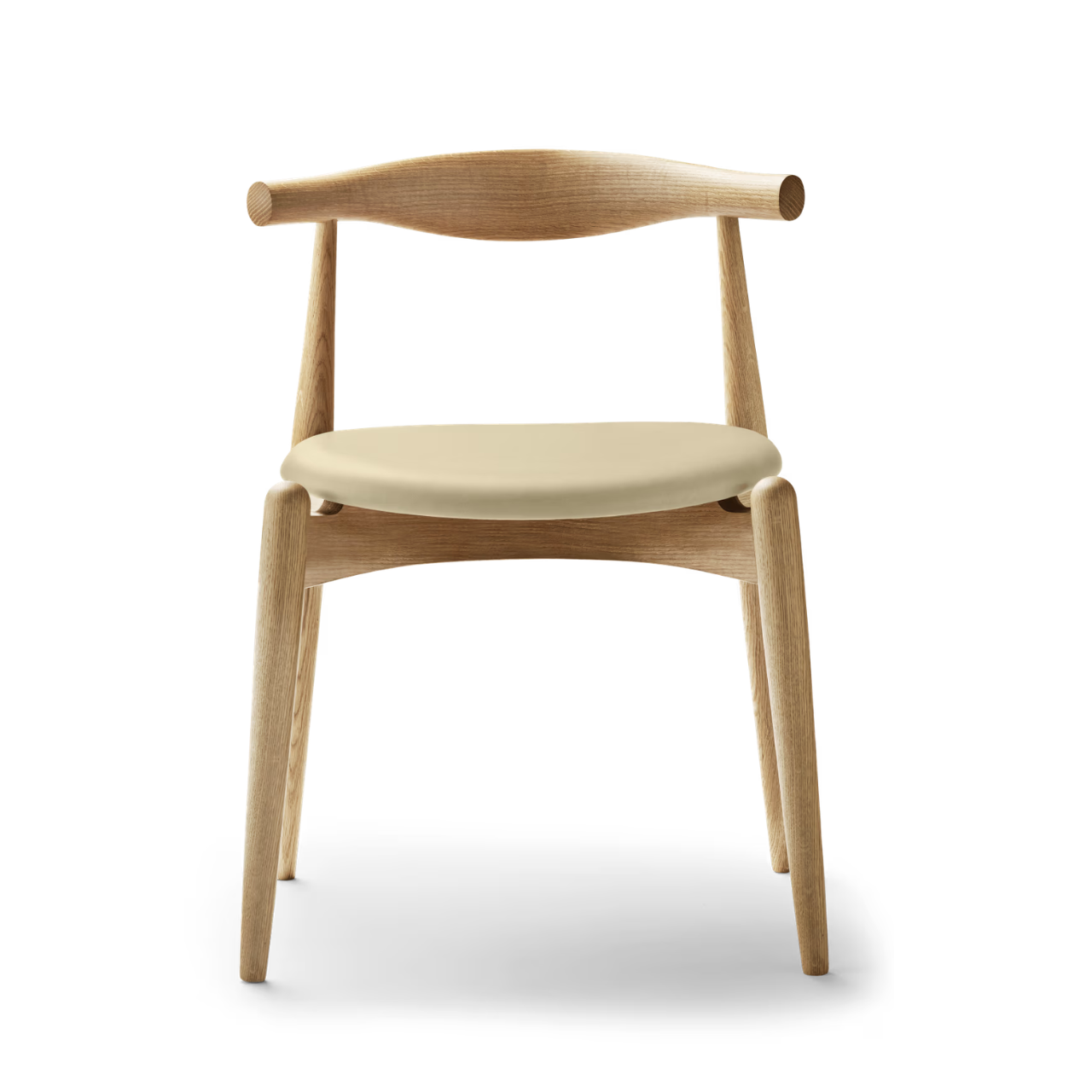 CH20 Elbow Chair Leather Seat