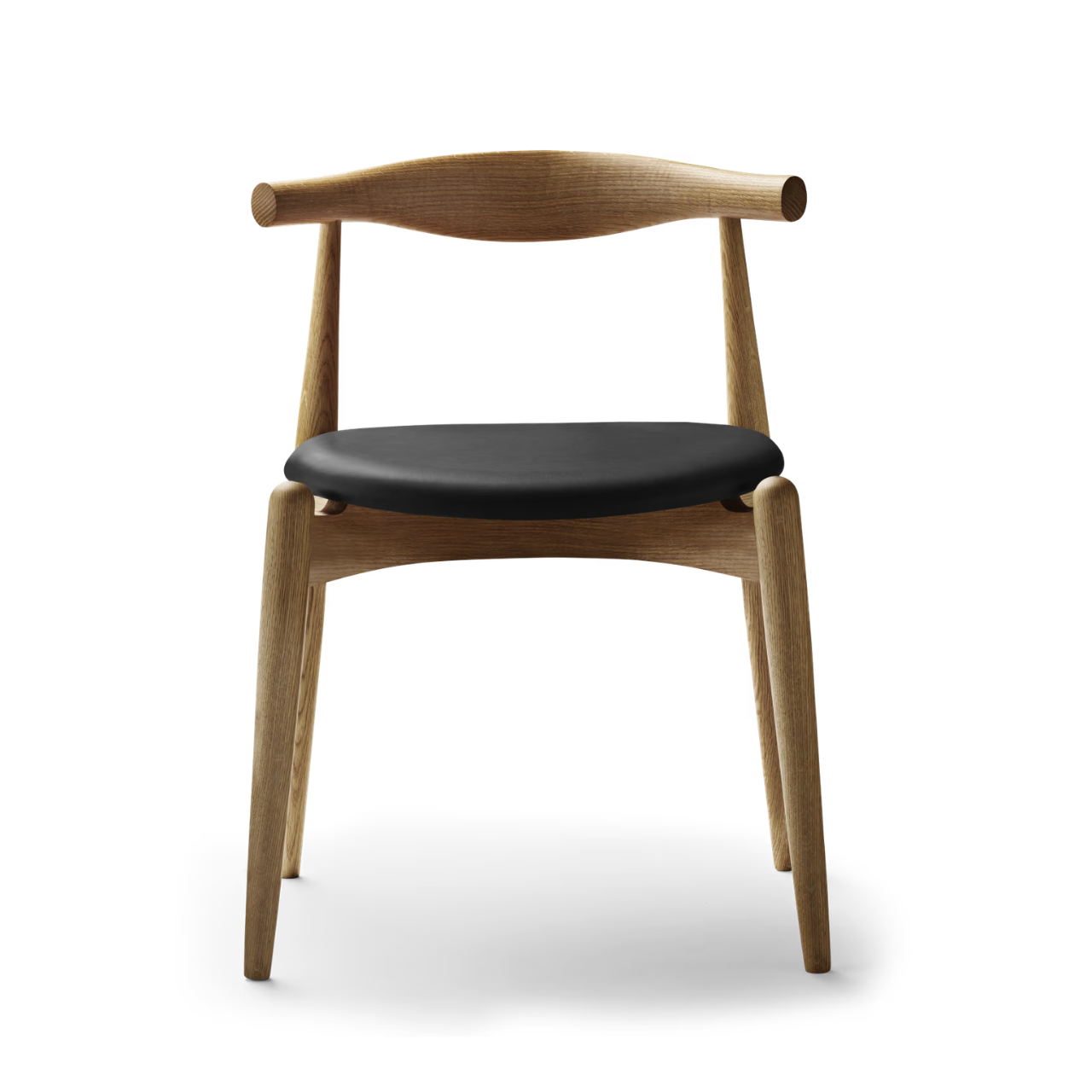 CH20 Elbow Chair Leather Seat