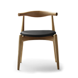 CH20 Elbow Chair Leather Seat