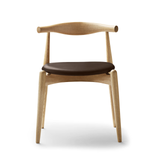 CH20 Elbow Chair Leather Seat