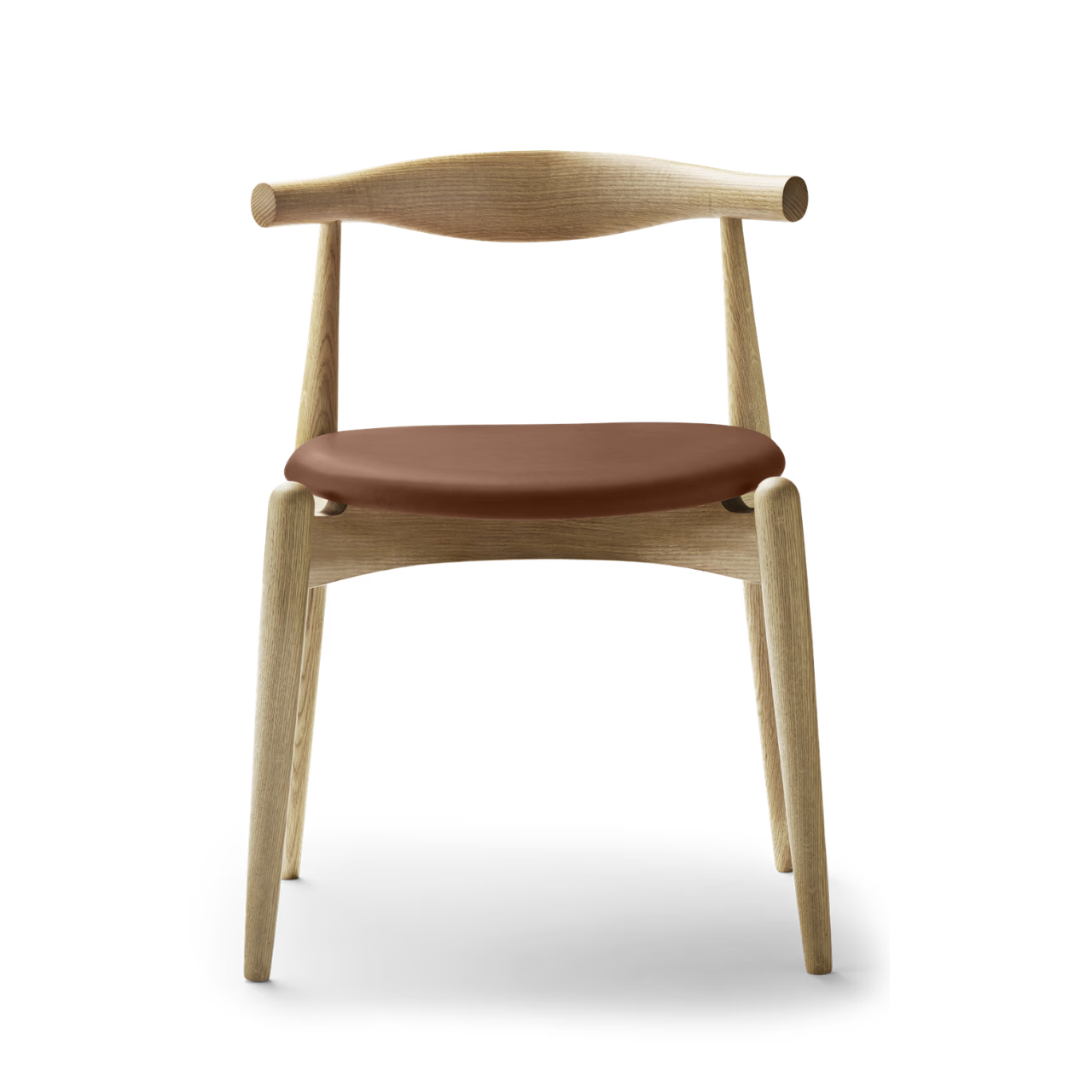 CH20 Elbow Chair Leather Seat