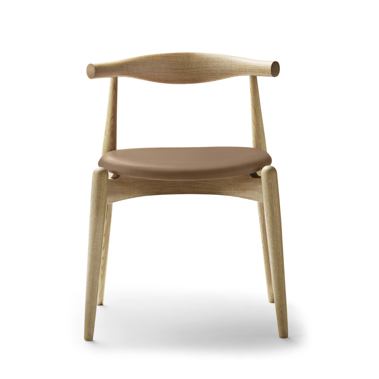 CH20 Elbow Chair Leather Seat