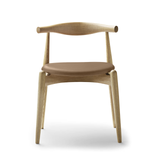CH20 Elbow Chair Leather Seat