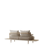 Fly Sofa with Side Tables