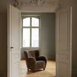 Silla Karu Sahara de piel de oveja 