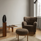 Silla Karu Sahara de piel de oveja 