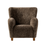 Silla Karu Sahara de piel de oveja 