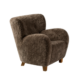 Silla Karu Sahara de piel de oveja 