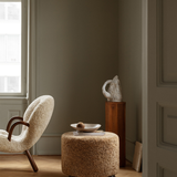 Luupo Ottoman | Shearling Wool (40 cm or 45 cm)