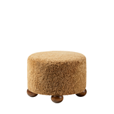 Luupo Ottoman | Shearling Wool (40 cm or 45 cm)