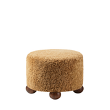 Luupo Ottoman | Shearling Wool (40 cm or 45 cm)