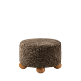 Luupo Ottoman | Shearling Wool (40 cm or 45 cm)