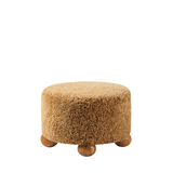 Luupo Ottoman | Shearling Wool (40 cm or 45 cm)