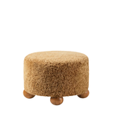 Luupo Ottoman | Shearling Wool (40 cm or 45 cm)