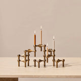 Candelabro de tela para uñas