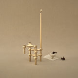 Candelabro de tela para uñas