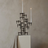 Candelabro de tela para uñas
