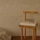 Candelabro de tela para uñas