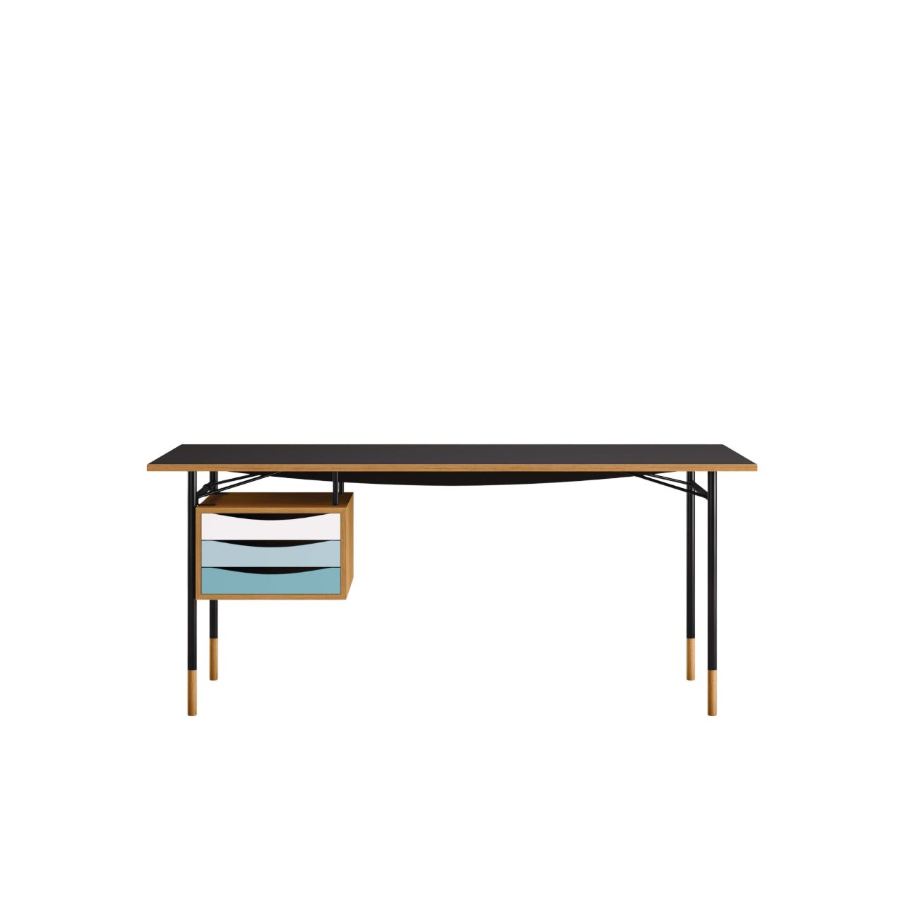 The Finn Juhl Nyhavn Desk with Tray Unit Small