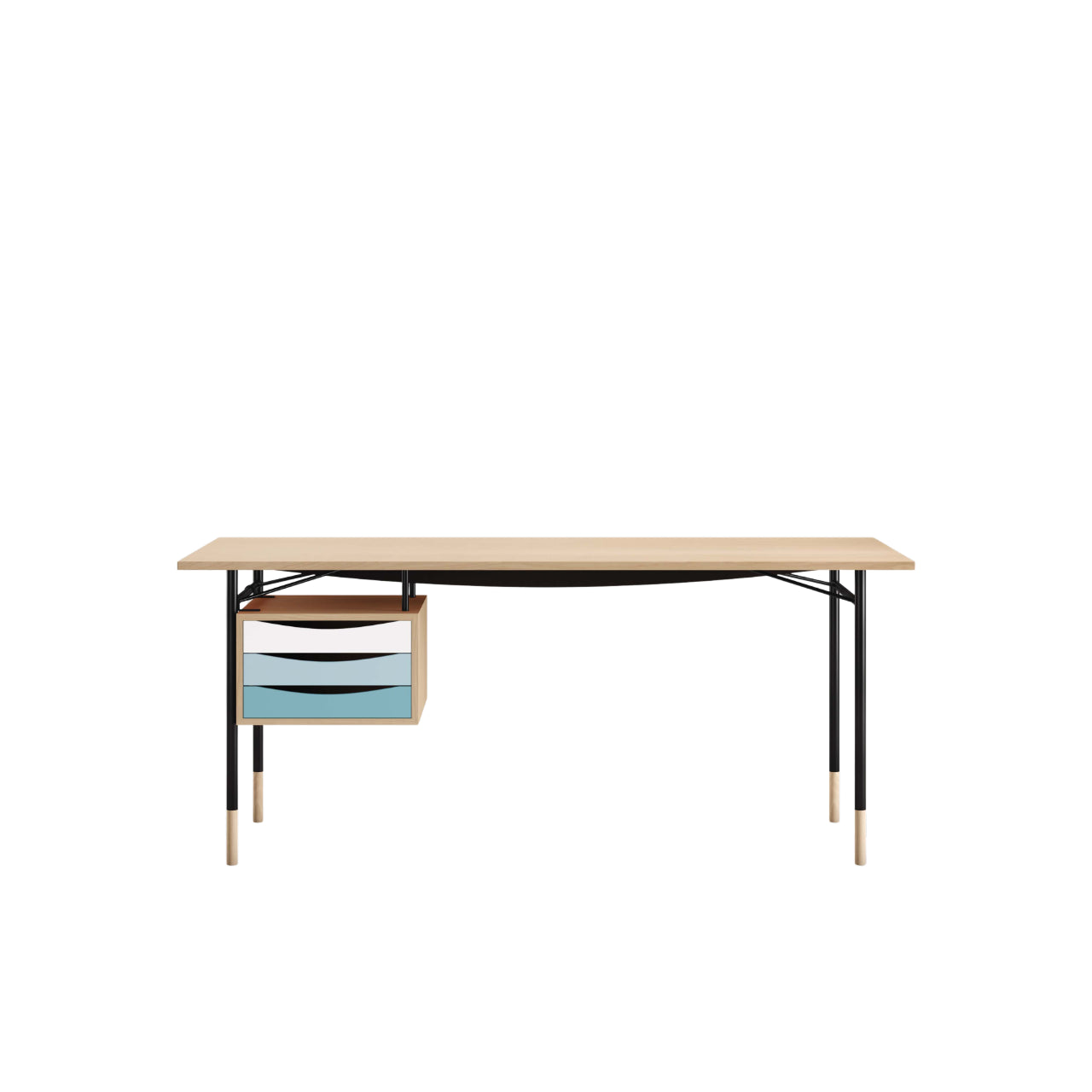 The Finn Juhl Nyhavn Desk with Tray Unit Small