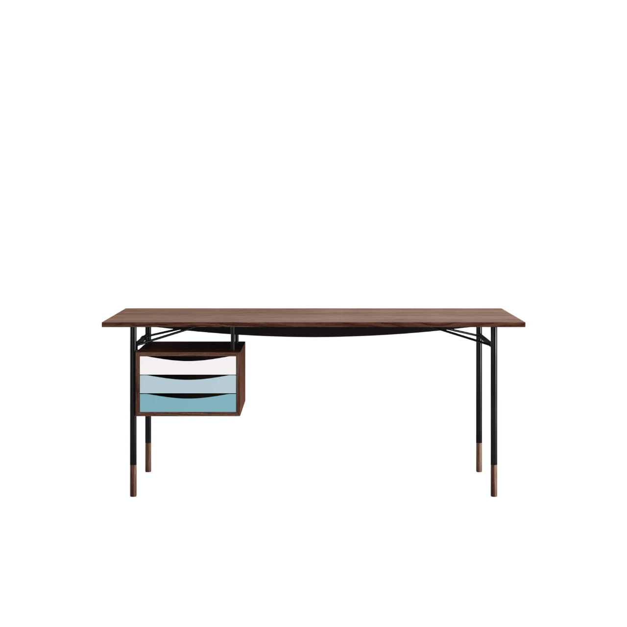 The Finn Juhl Nyhavn Desk with Tray Unit Small