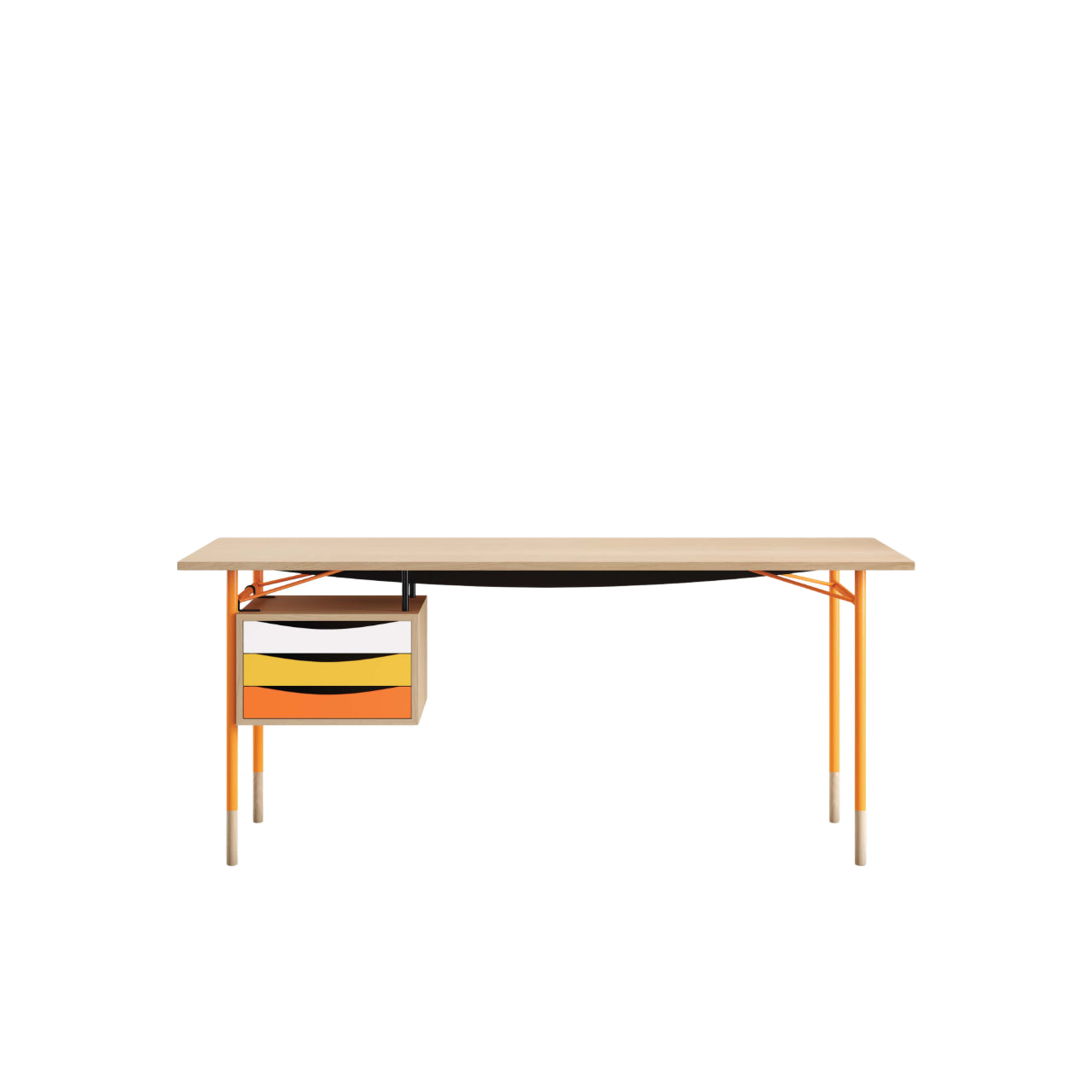 The Finn Juhl Nyhavn Desk with Tray Unit Small