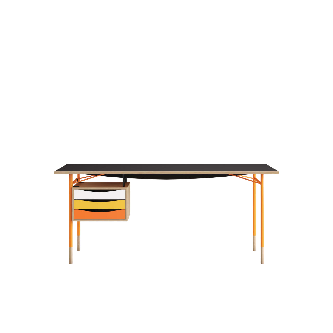 The Finn Juhl Nyhavn Desk with Tray Unit Small