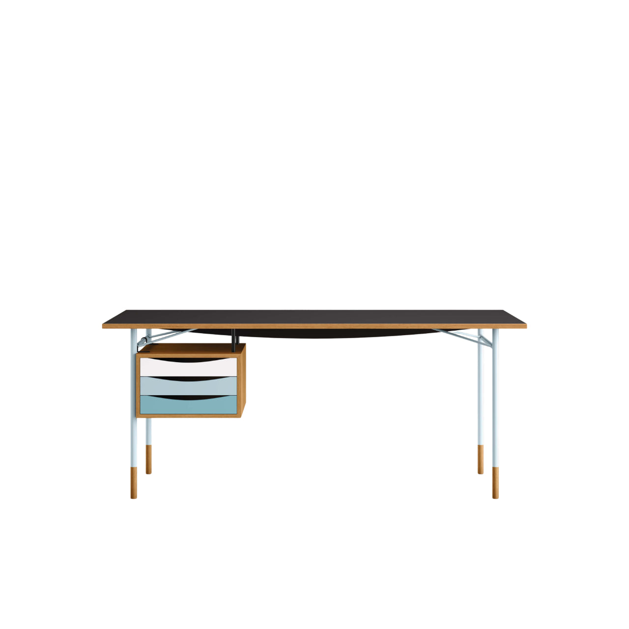 The Finn Juhl Nyhavn Desk with Tray Unit Small