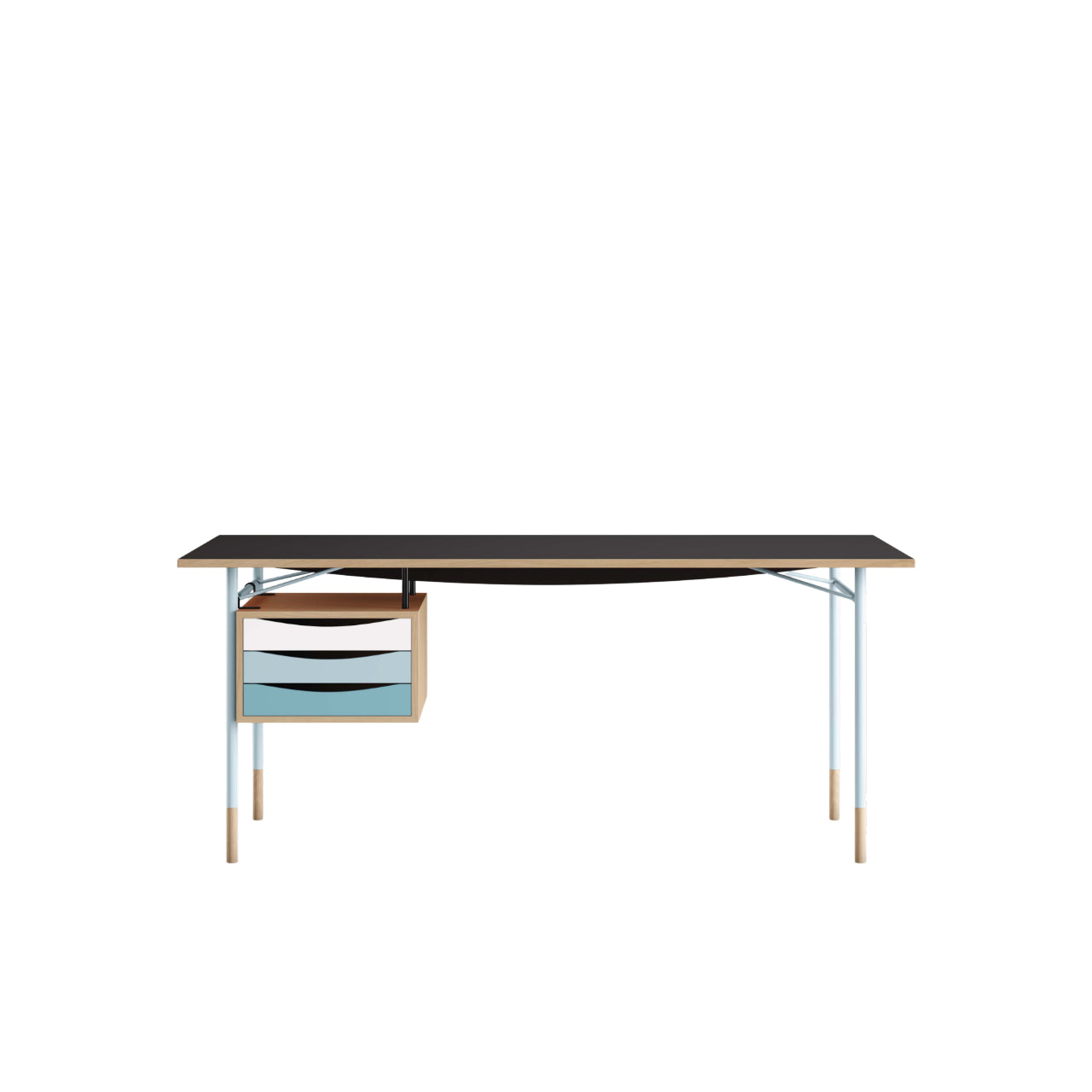 The Finn Juhl Nyhavn Desk with Tray Unit Small