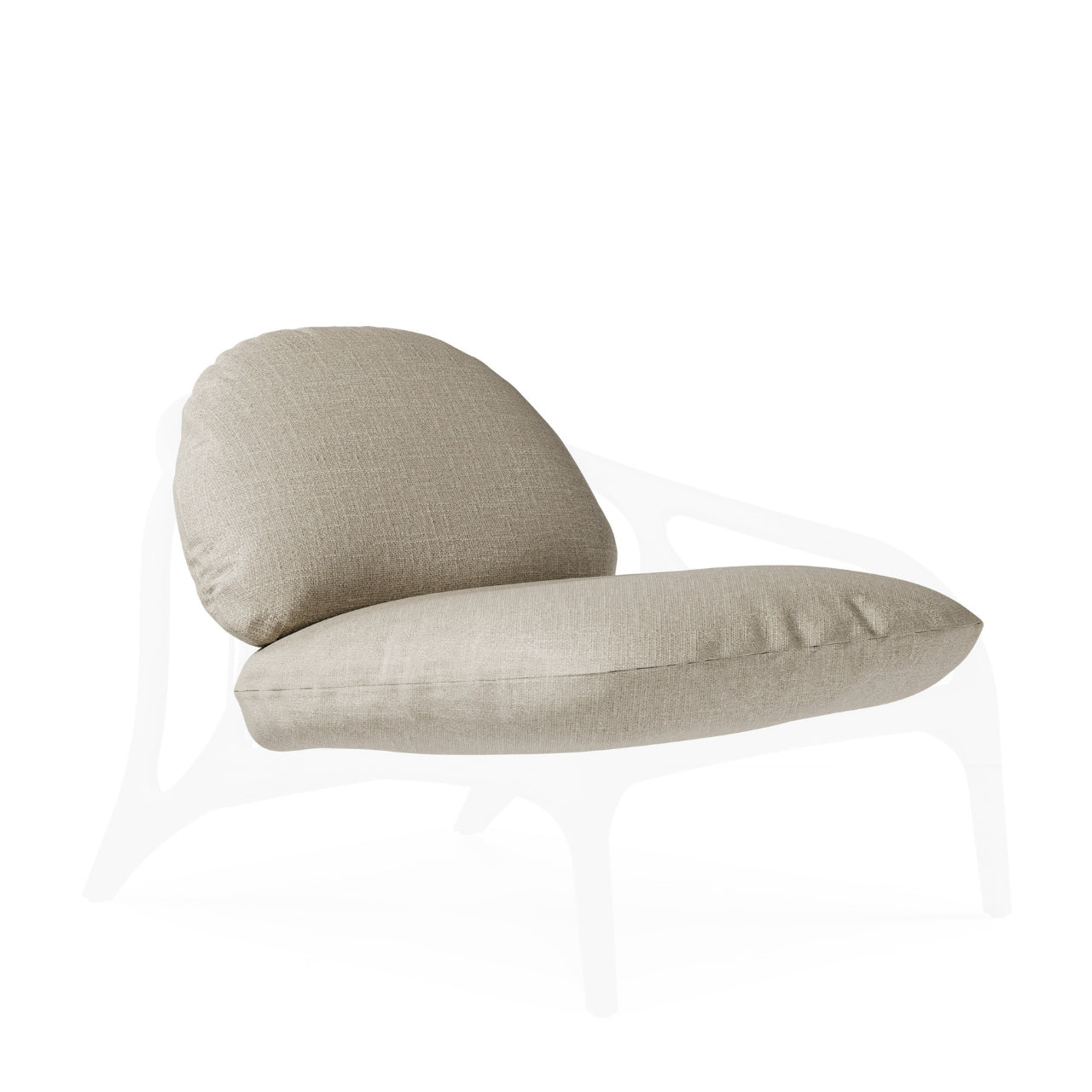 Vime Outdoor Lounge Chair Cushion Set