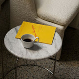 Wire Stool Marble Top