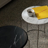 Wire Stool Marble Top